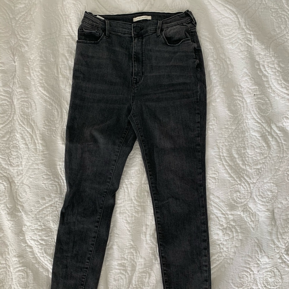 PACSUN Black Skinny Jeans
